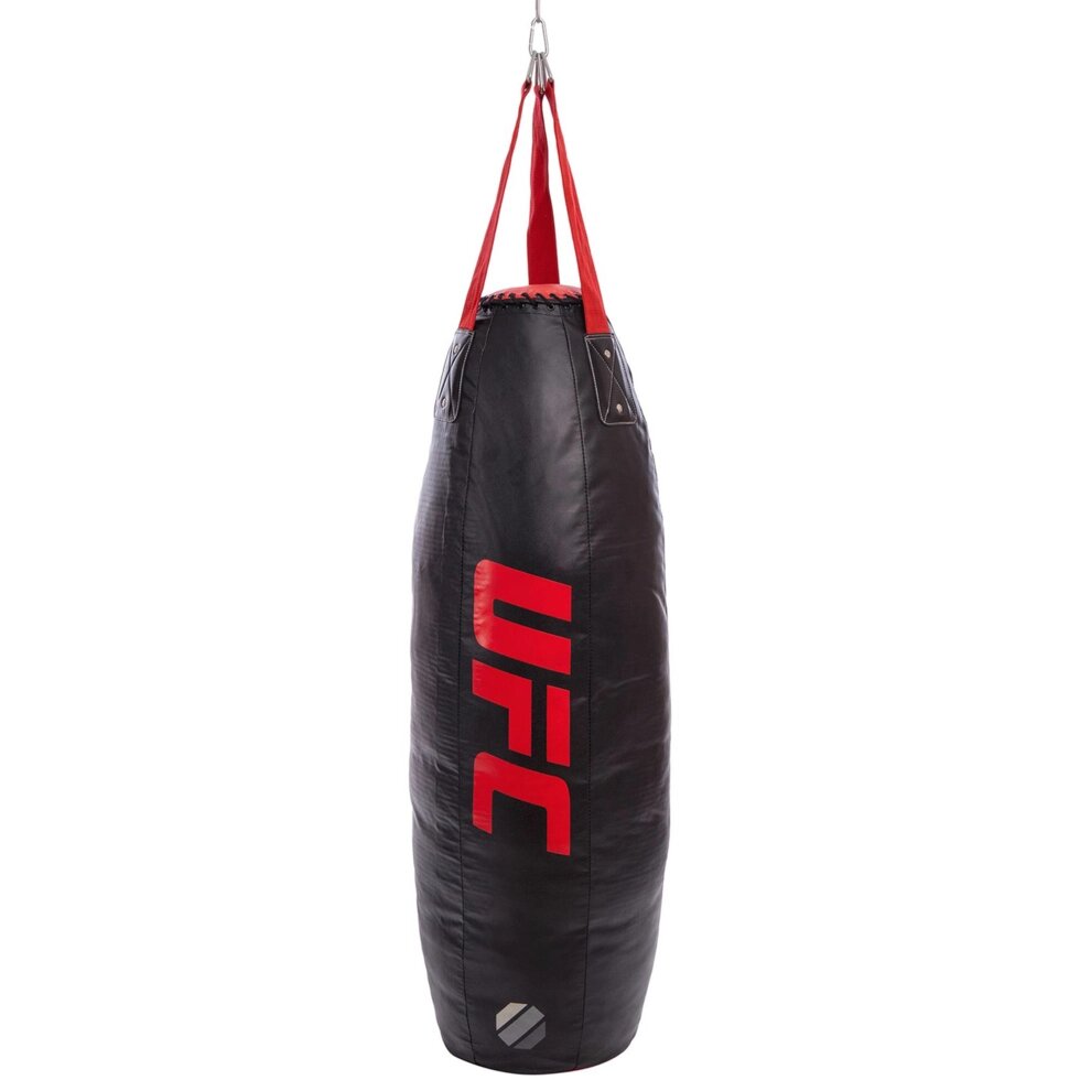 Мішок боксерський Каплевидний PVC h-109 см UFC PRO UHK-75099 (d-35см, вага-32 кг, чорний) від компанії Спортивний інтернет - магазин "One Sport" - фото 1
