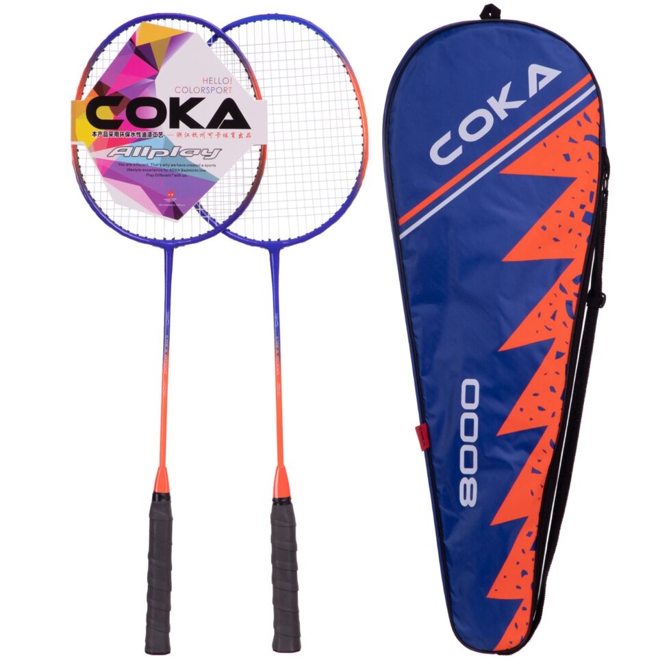 Набір для бадмінтону в чохлі COKA BD-8000 кольори в асортименті від компанії Спортивний інтернет - магазин "One Sport" - фото 1