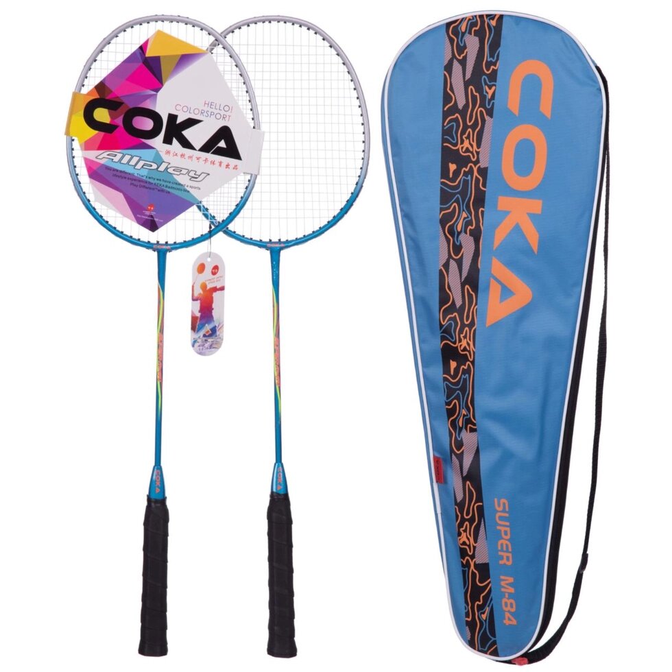 Набір для бадмінтону в чохлі COKA BD-84 кольори в асортименті від компанії Спортивний інтернет - магазин "One Sport" - фото 1