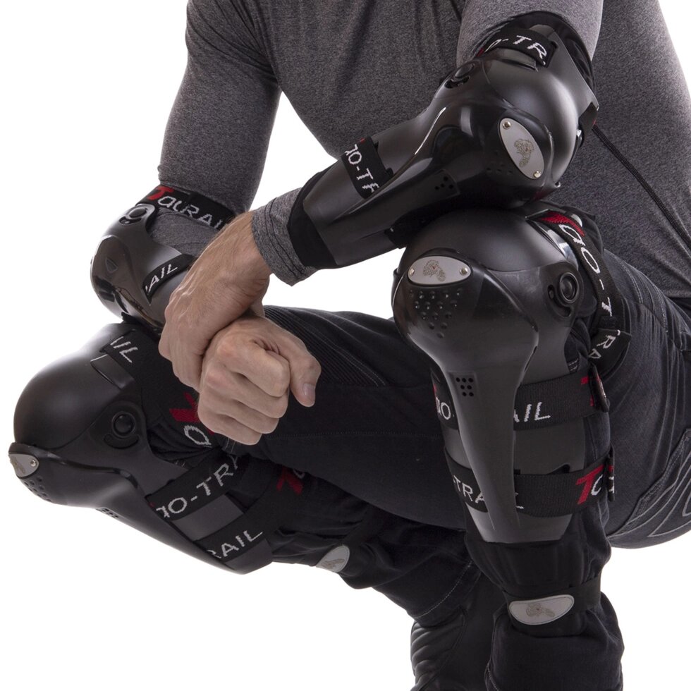Набір захисту двигуна TAO-TRAIL MS-1237 (коліна, нижня нога, передпліччя, ліктьовий) від компанії Спортивний інтернет - магазин "One Sport" - фото 1