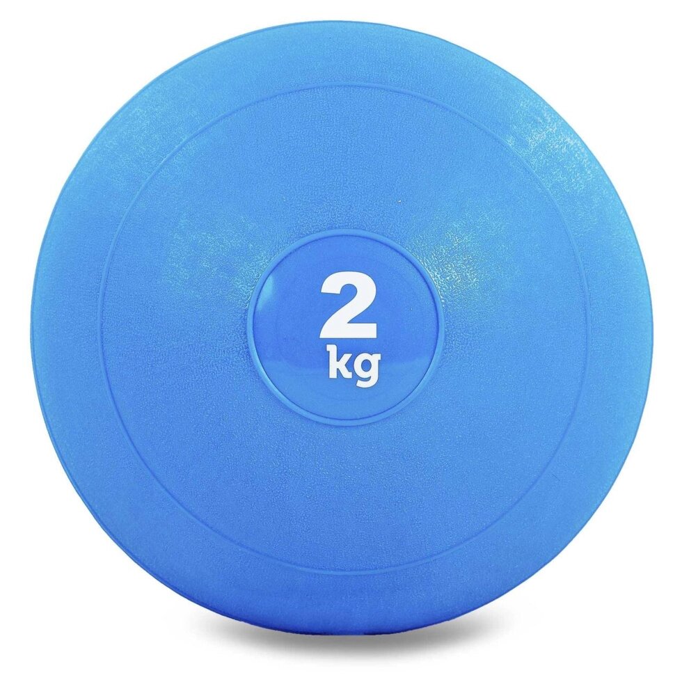 Набивний м'яч слембол для кроссфита Record SLAM BALL FI-5165-2 2кг (гума, мінеральний наповнювач, d-23см, від компанії Спортивний інтернет - магазин "One Sport" - фото 1