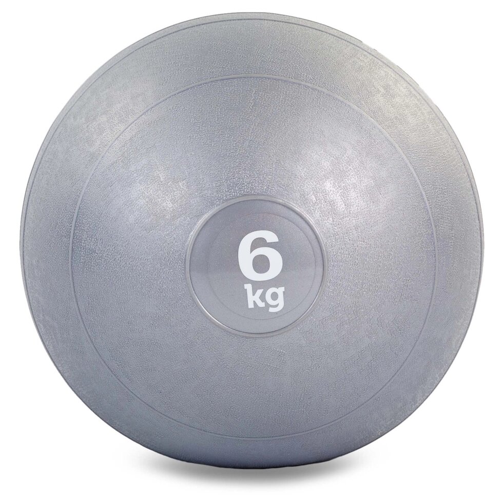 Набивний м'яч слембол для кроссфита Record SLAM BALL FI-5165-6 6кг (гума, мінеральний наповнювач, d-23см, від компанії Спортивний інтернет - магазин "One Sport" - фото 1