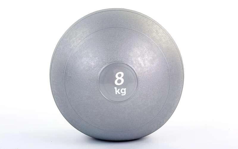 Набивний м'яч слембол для кроссфита Record SLAM BALL FI-5165-8 8кг (гума, мінеральний наповнювач, d-23см, від компанії Спортивний інтернет - магазин "One Sport" - фото 1