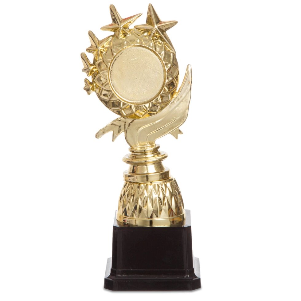 Нагорода спортивна з місцем під жетон Zelart STARS QX-18004 від компанії Спортивний інтернет - магазин "One Sport" - фото 1