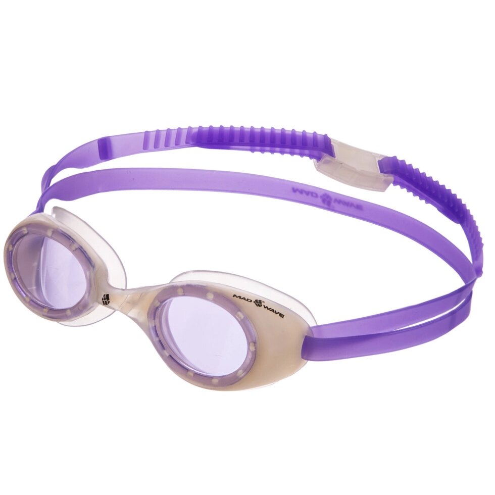 Очки для плавания детские MadWave ULTRA VIOLET M041301 фиолетовый ##от компании## Спортивный интернет - магазин "One Sport" - ##фото## 1