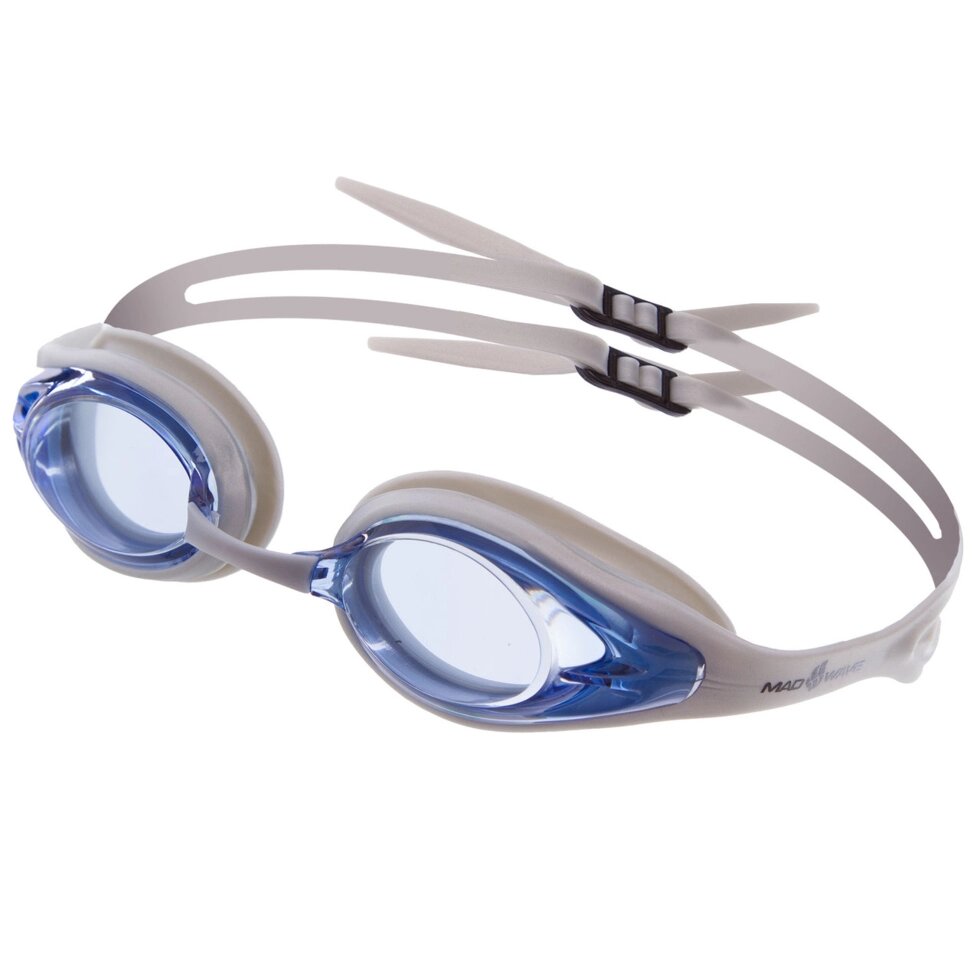 Очки для плавания MadWave ALLIGATOR M042713 цвета в ассортименте ##от компании## Спортивный интернет - магазин "One Sport" - ##фото## 1