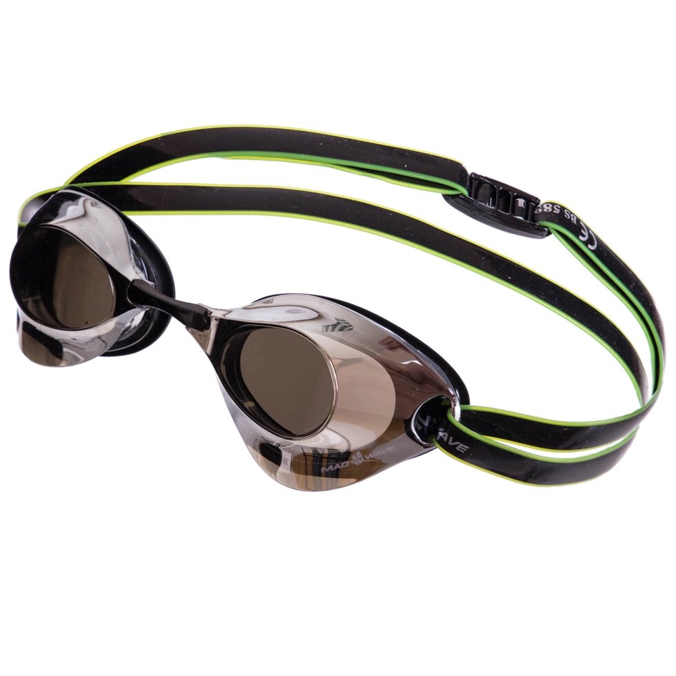 Очки для плавания стартовые MadWave TURBO RACER II RAINBOW M045807 цвета в ассортименте ##от компании## Спортивный интернет - магазин "One Sport" - ##фото## 1