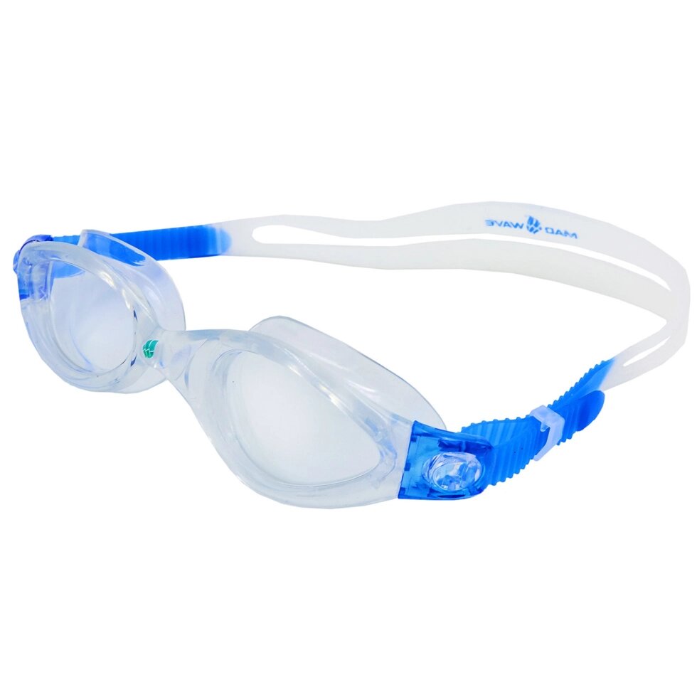 Окуляри для плавання MadWave CLEAR VISION M043106 (полікарбонат, силікон, кольори в асортименті) від компанії Спортивний інтернет - магазин "One Sport" - фото 1