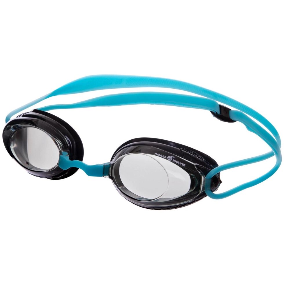 Окуляри для плавання MadWave HONEY M042718 (полікарбонат, силікон, кольори в асортименті) від компанії Спортивний інтернет - магазин "One Sport" - фото 1