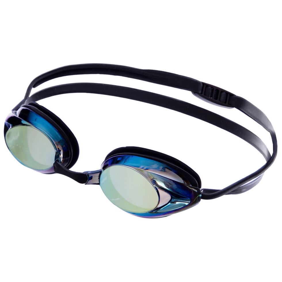 Окуляри для плавання з берушами в комплекті SAILTO 807AF (полікарбонат, силікон, дзеркальні, кольори в від компанії Спортивний інтернет - магазин "One Sport" - фото 1