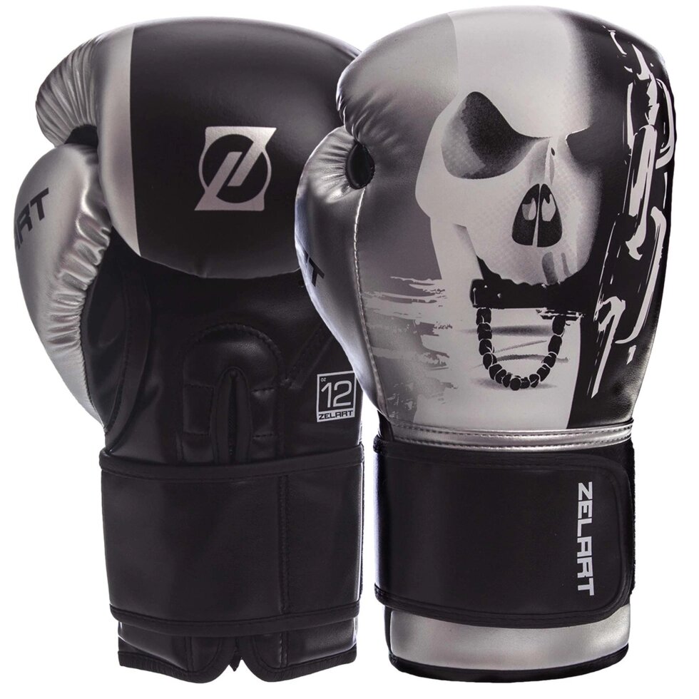 Перчатки боксерские Zelart BO-1315 10-14 унций цвета в ассортименте ##от компании## Спортивный интернет - магазин "One Sport" - ##фото## 1