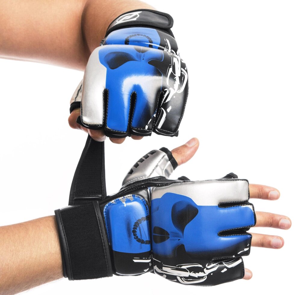 Перчатки для смешанных единоборств MMA Zelart BO-1319 S-XL цвета в ассортименте ##от компании## Спортивный интернет - магазин "One Sport" - ##фото## 1