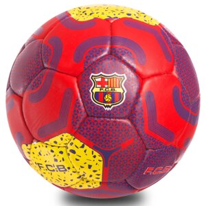 М'яч футбольний №5 Гриппи 5сл. BARCELONA FB-0686 (№5, 5 сл., зшитий вручну)