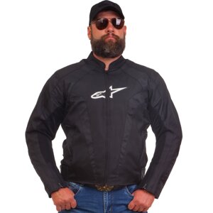 Мотокуртка з захистом Alpinestars MS-1213 L-2XL чорний