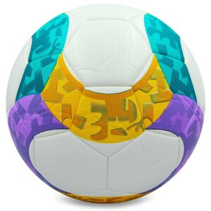 Мяч футбольный 2020 Zelart FB-7281 №5 PVC клееный белый
