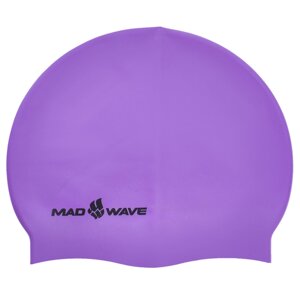 Шапочка для плавання MadWave NEON M053502 (силікон, кольори в асортименті)