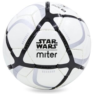 М'яч футбольний №5 PU ламін. MITER FB-7284 (5 сл., зшитий вручну)