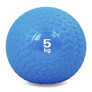 Набивний м'яч слембол для кроссфита рифлений Record SLAM BALL FI-5729-5 5кг (PVC, мінеральний наповнювач,