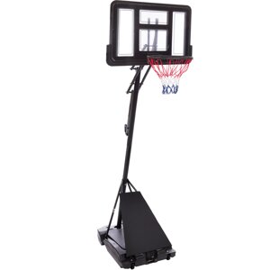 Стойка баскетбольная мобильная со щитом TOP Zelart S520