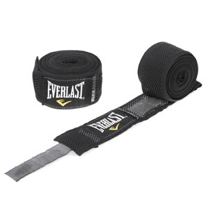 Бинти боксерські (2 шт) бавовна EVERLAST P00000155 (l-4,5 м, чорний)