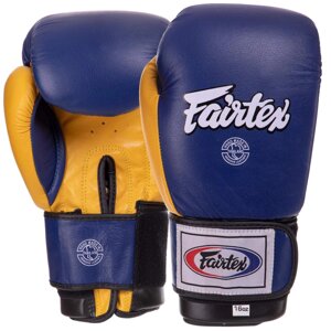 Боксерські рукавички шкіряні FAIRTEX BO-3783 12-16 унцій кольори в асортименті