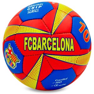 М'яч футбольний №5 Гриппи 5сл. BARCELONA FB-0047B-172 (№5, 5 сл., зшитий вручну)