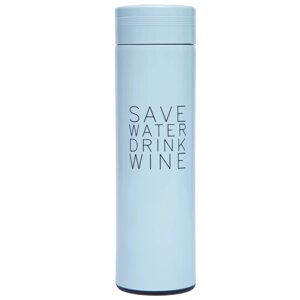 Пляшка-термос для води SAVE WATER 480мл ZF-8274 (сталь, кольори в асортименті) OHS-6901-450