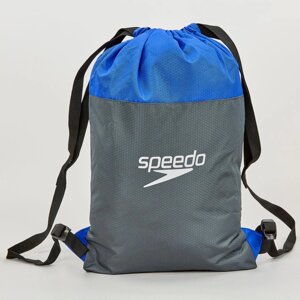 Рюкзак-мішок складаний SPEEDO 809063C299 (поліестер, р-р 45х34см, сірий-синій)