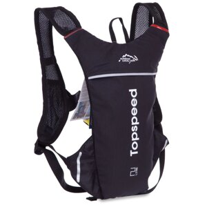 Рюкзак спортивний INOXTO LK370 (нейлон, р-р см, чорний)