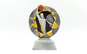 Статуетка (фігурка) нагородна спортивна Баскетбол C-4793-C1 (р-р 17x12x4 см)
