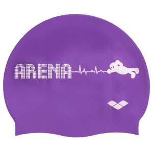 Шапочка для плавання дитячі ARENA KUN JUNIOR CAP AR-91552-90 (силікон, кольори в асортименті)