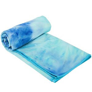 Йога рушник (килимок для йоги) KINDFOLK FI-8370 (розмір 1,83мх0,61м, мікрофібра, кольори в асортименті)