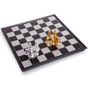 Шахматы дорожные на магнитах Zelart 4812-A 32x16,5 см пластик