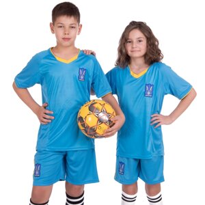 Форма футбольна дитяча Zelart УКРАЇНА Sport CO-3573-UKR XS-XL кольори в асортименті