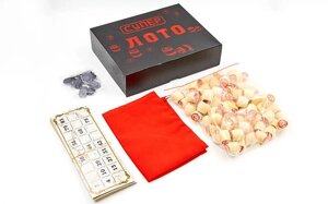 Настольная игра лото в цветной картонной коробке Zelart Супер лотто IG-8823 в Киеве от компании Спортивный интернет - магазин "One Sport"