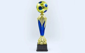 Кубок спортивний FOOTBALL ZLF8007A (h-46см, b-11см, d-9,5 см, золото)