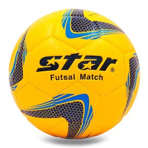 Мяч для футзала STAR JMT03501 №4 PU клееный желтый в Киеве от компании Спортивный интернет - магазин "One Sport"