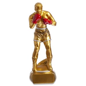 Статуетка (фігурка) нагородна спортивна Бокс Боксер HX4588-B5 (р-р 7х6х20см)