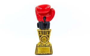Статуетка (фігурка) нагородна спортивна Бокс Боксерська рукавичка C-4699-B8 (р-р 18х7х5 см)