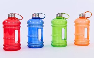 Бутылка для воды Zelart Бочонок FI-7155 2200мл цвета в ассортименте