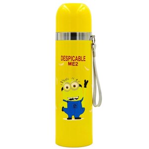 Сталевий Термос 500ml DESPICABLE ME2 2300 (жовтий, сталь)