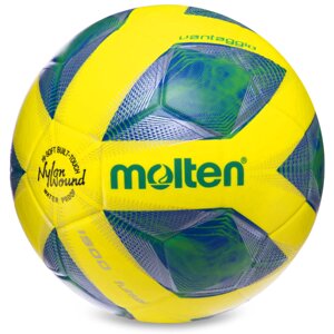 Мяч для футзала MOLTEN F9A1500LB №4 PVC белый-синий в Киеве от компании Спортивный интернет - магазин "One Sport"
