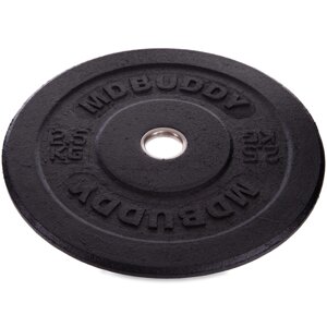 Млинці (диски) бамперні для кроссфита Zelart Bumper Plates TA-2676-2_5 51мм 2,5 кг чорний