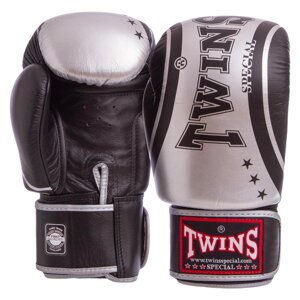 Рукавиці боксерські шкіряні TWINS FBGV-TW4 10-16 унцій кольори в асортименті