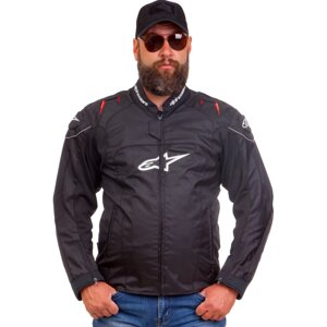 Мотокуртка з захистом Alpinestars MS-1219 L-2XL чорний