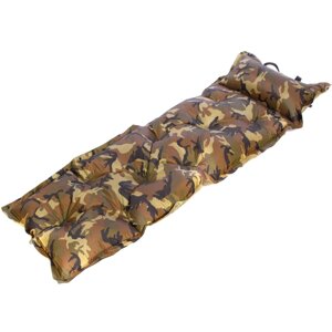 Самонадувающийся килимок з подушкою туристичний Record SY-116 1,8мх0,60мх2,5мм распятновка