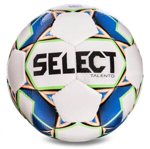 Мяч футбольный SELECT TALENTO №4 белый-синий