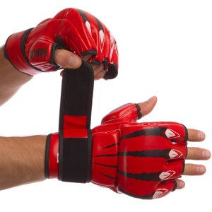 Перчатки для смешанных единоборств MMA Zelart BO-1394 S-L цвета в ассортименте в Киеве от компании Спортивный интернет - магазин "One Sport"