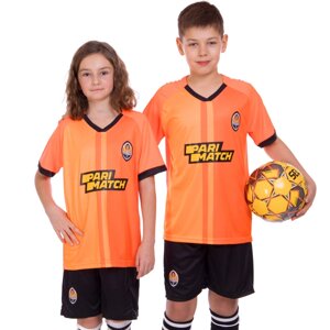 Форма футбольна дитяча Zelart ШАХТАР домашня 2020 Sport CO-1286 XS-XL помаранчевий
