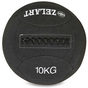 М'яч для кроссфита набивний в кевларовой оболонці 10кг Zelart WALL BALL FI-7224-10 (кевлар, наповнювач-метал. в Києві от компании Спортивный интернет - магазин "One Sport"